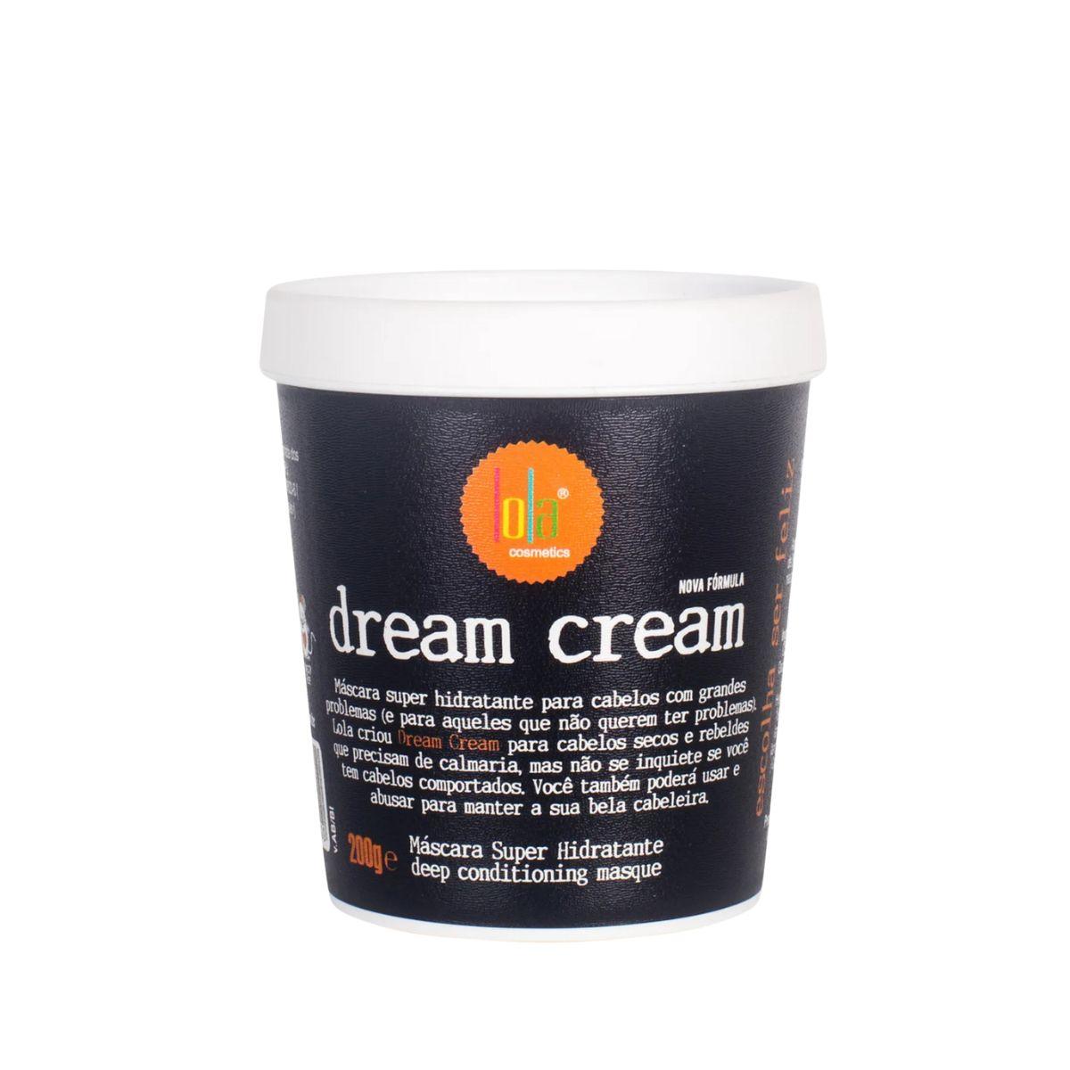 MÁSCARA HIDRATAÇÂO DREAM CREAM LOLA COSMETICS 200G