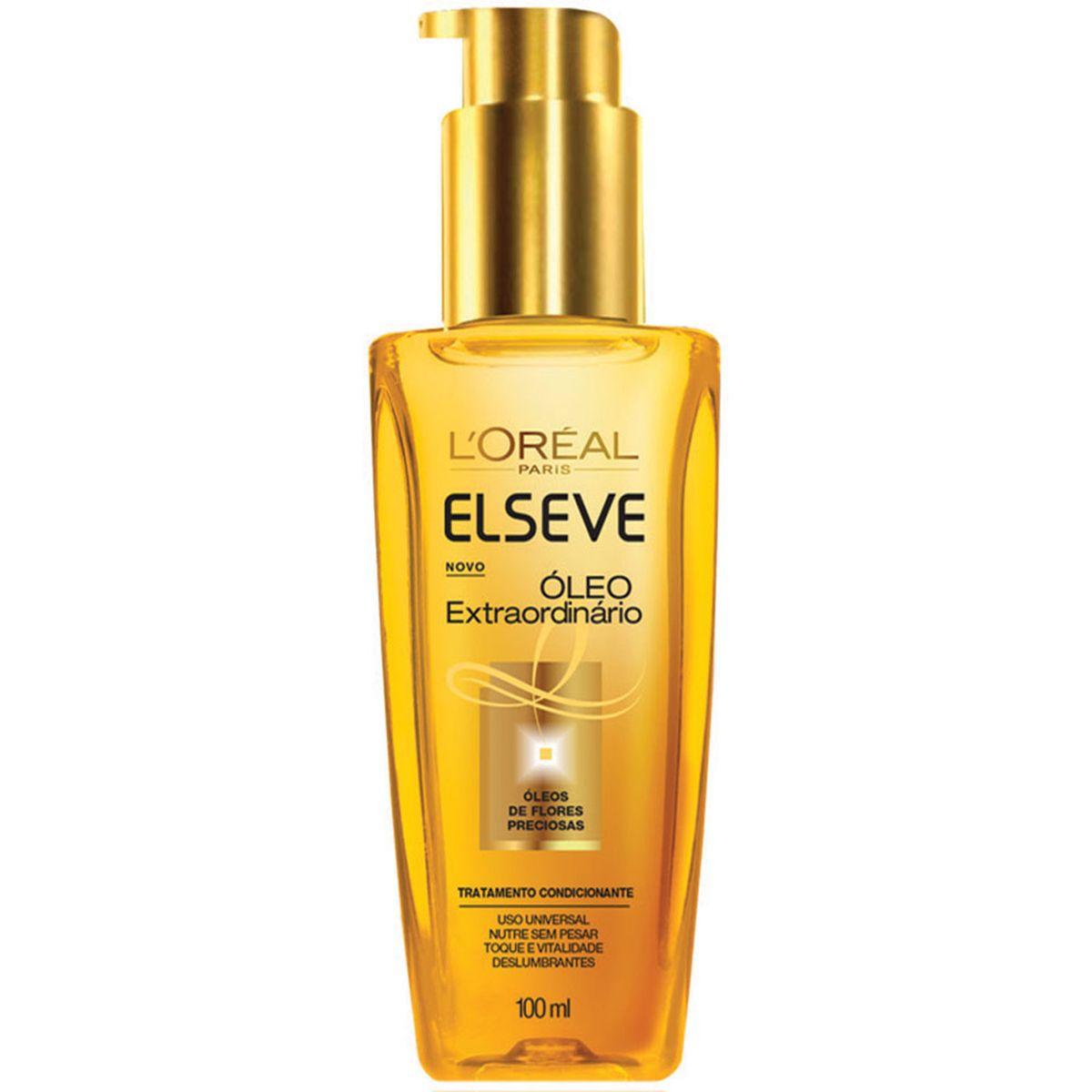 ÓLEO CAPILAR EXTRAORDINÁRIO TRATAMENTO RECONSTRUTOR ELSEVE 100ML