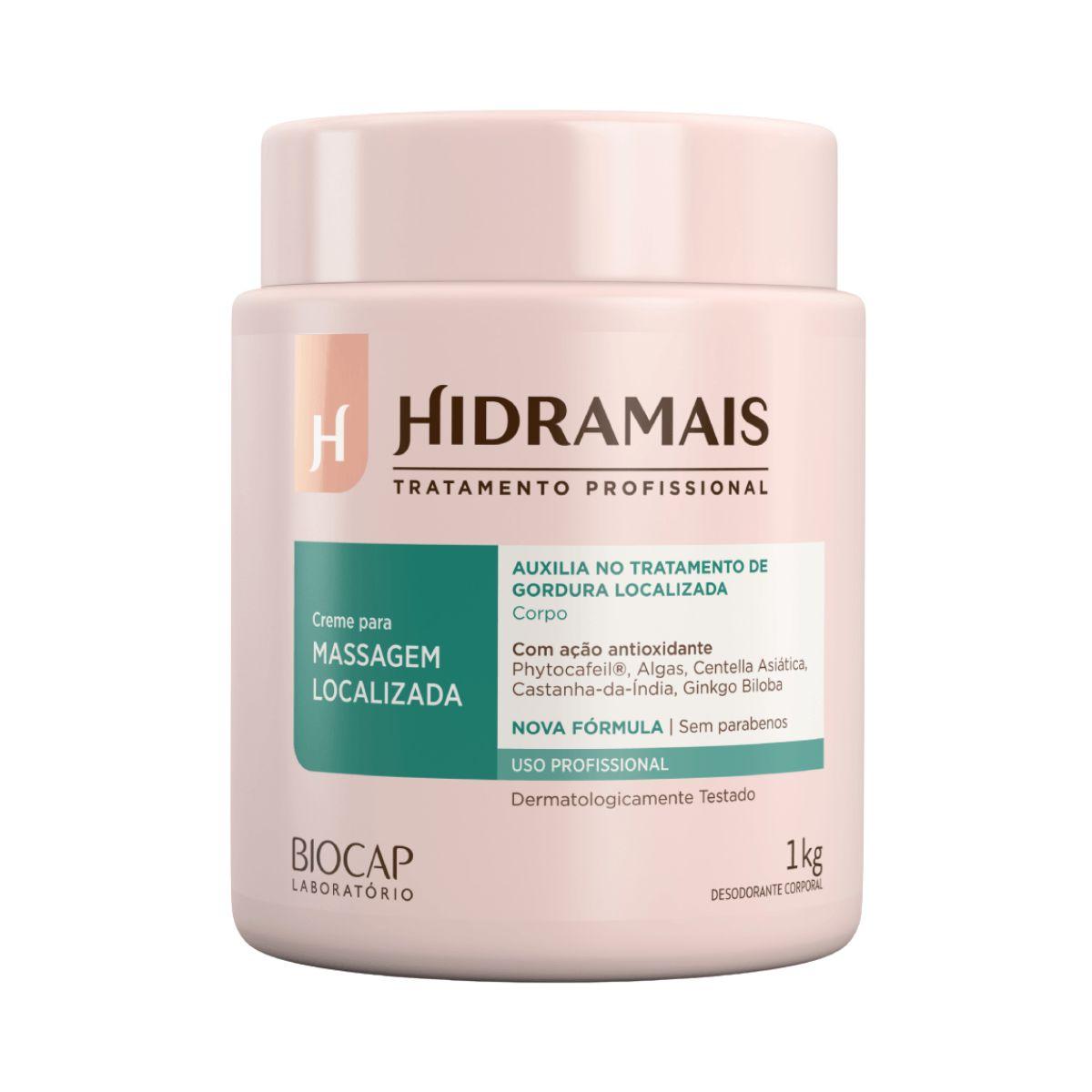 CREME PARA MASSAGEM LOCALIZADA PHYTOCAFEIL HIDRAMAIS PROFISSIONAL 1KG