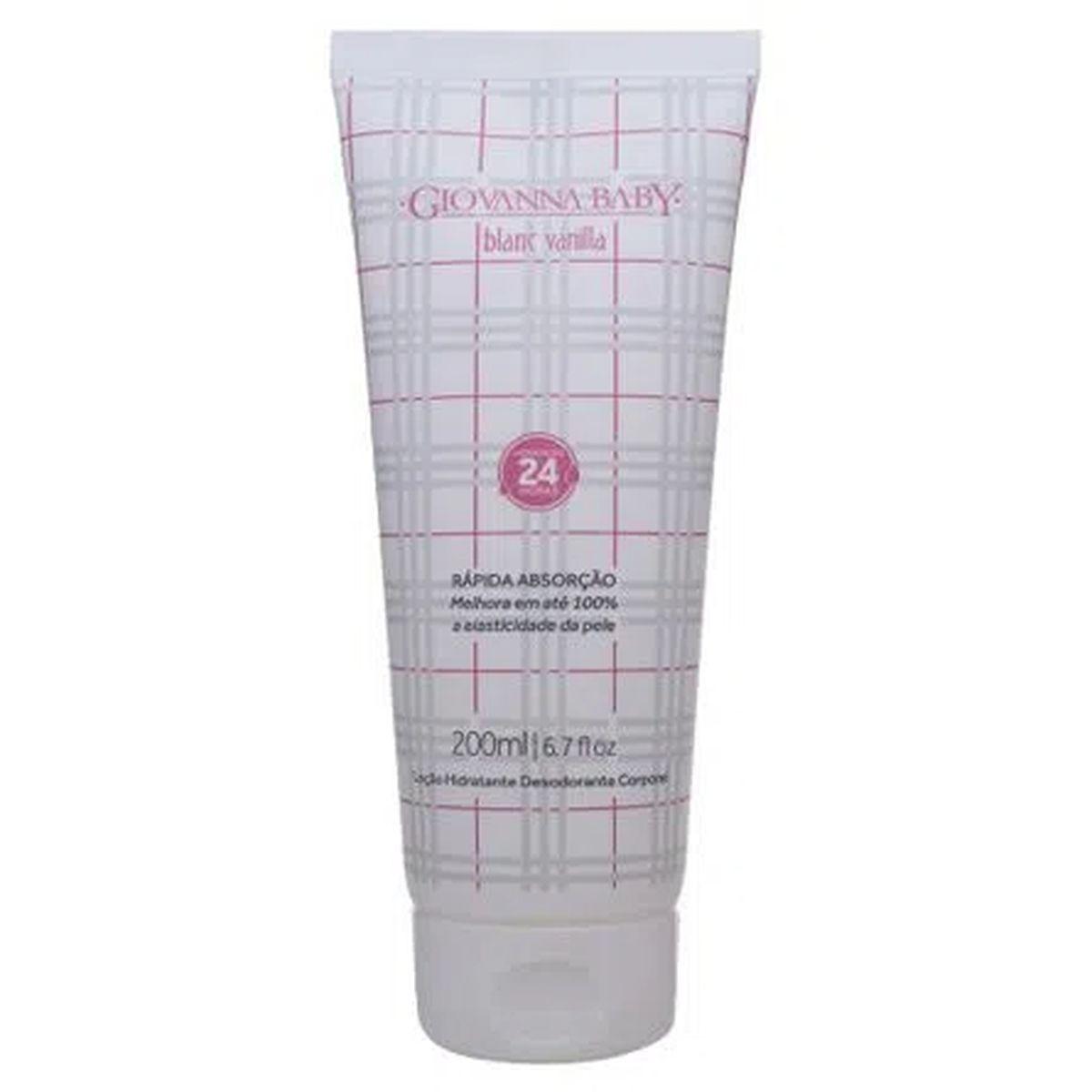 LOÇÂO HIDRATANTE CORPORAL BLANC VANILLA GIOVANNA BABY 200ML
