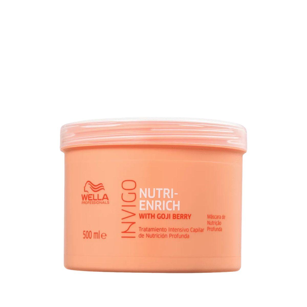 MÁSCARA DE NUTRIÇÃO INVIGO NUTRI ENRICH WELLA PROFISSIONALS 500ML