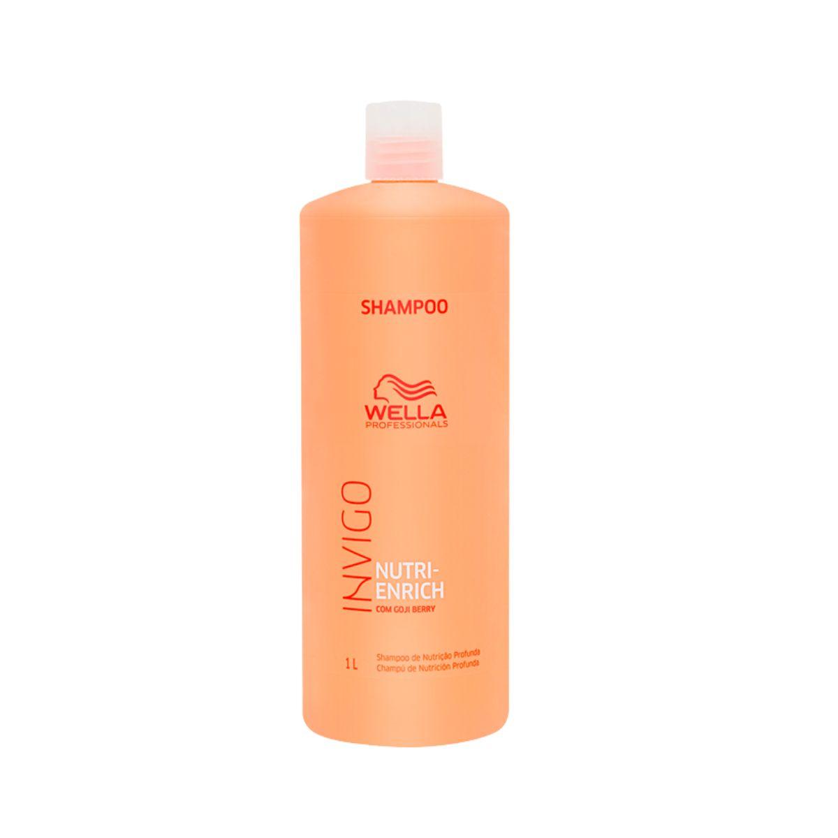 SHAMPOO INVIGO NUTRI ENRICH WELLA PROFISSIONALS 1000ML