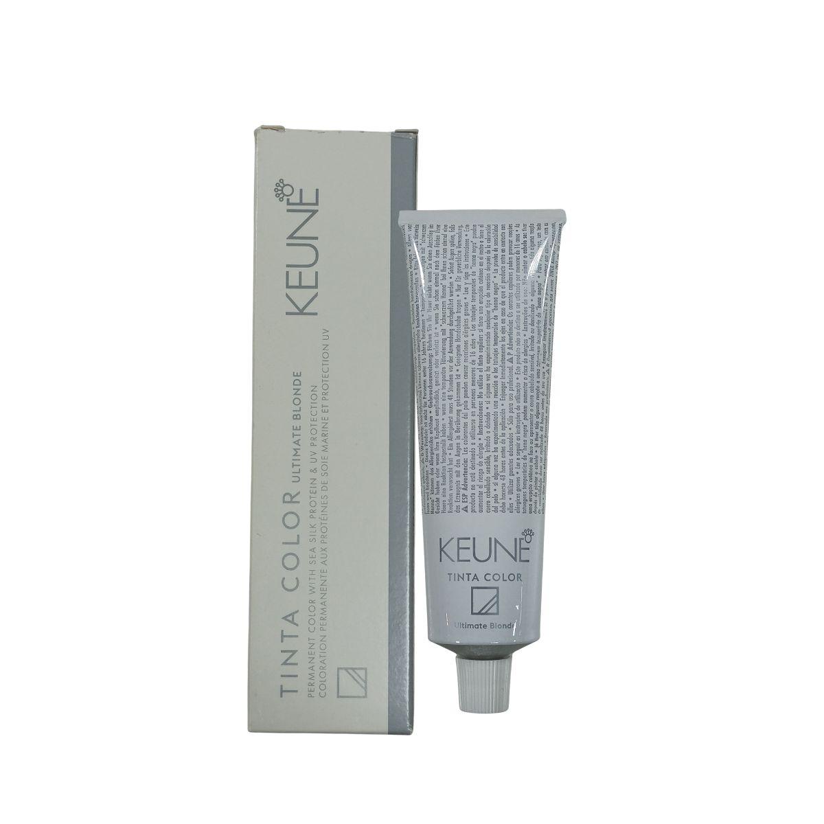 COLORAÇÃO TINTA COLOR ULTIMATE BLOND 1012 LOURO CINZA PEROLADO KEUNE 60ML