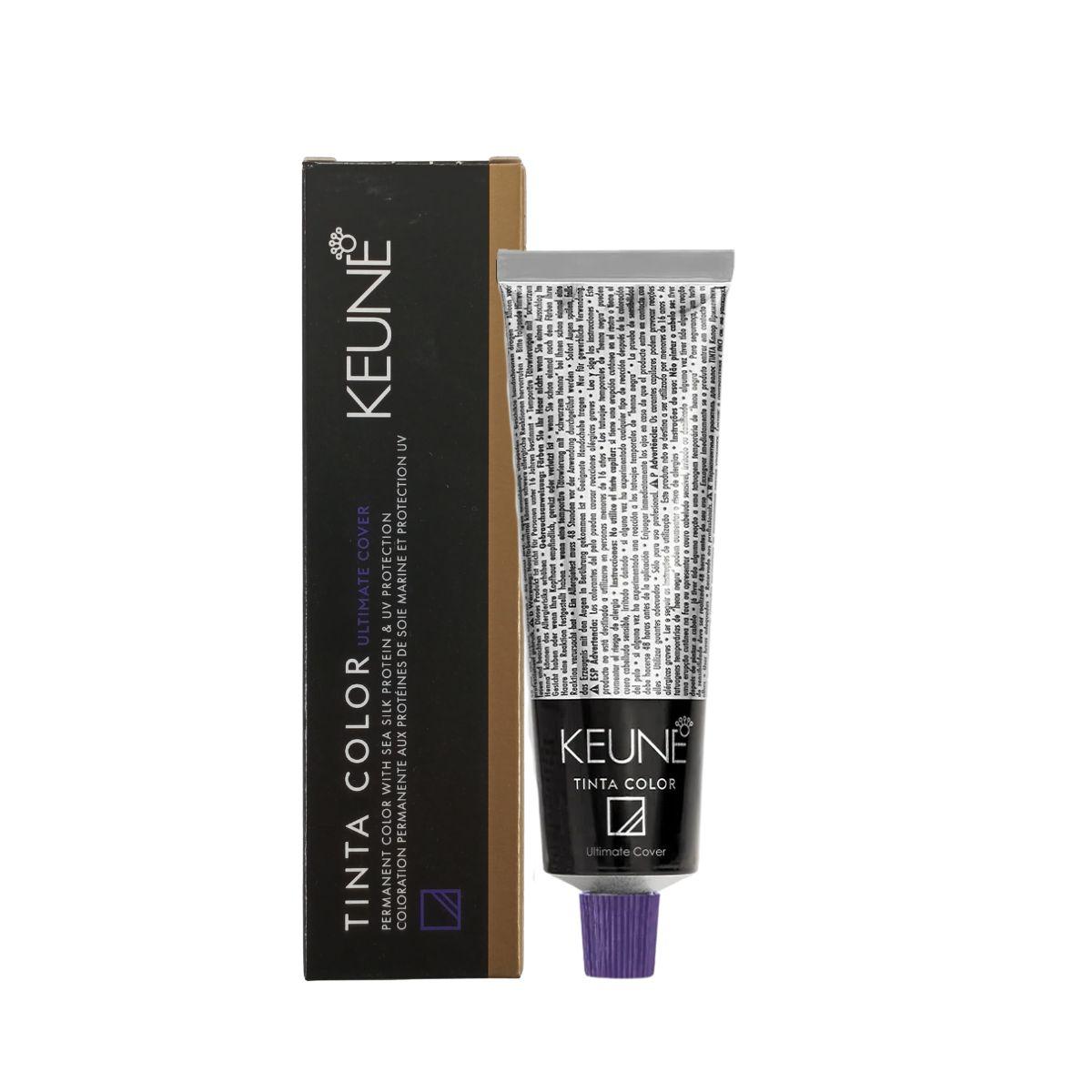 COLORAÇÃO TINTA COLOR ULTIMATE COVER 6.35UC LOURO ESCURO CHOCOLATE KEUNE 60ML