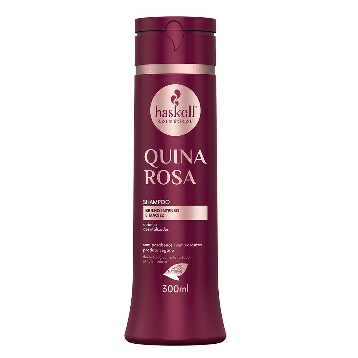 SHAMPOO QUINA ROSA HASKELL 300ML