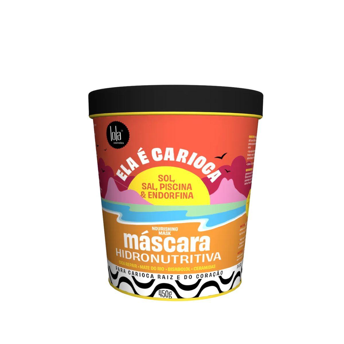 MÁSCARA HIDRONUTRITIVA ELA É CARIOCA LOLA COSMETICS 450G