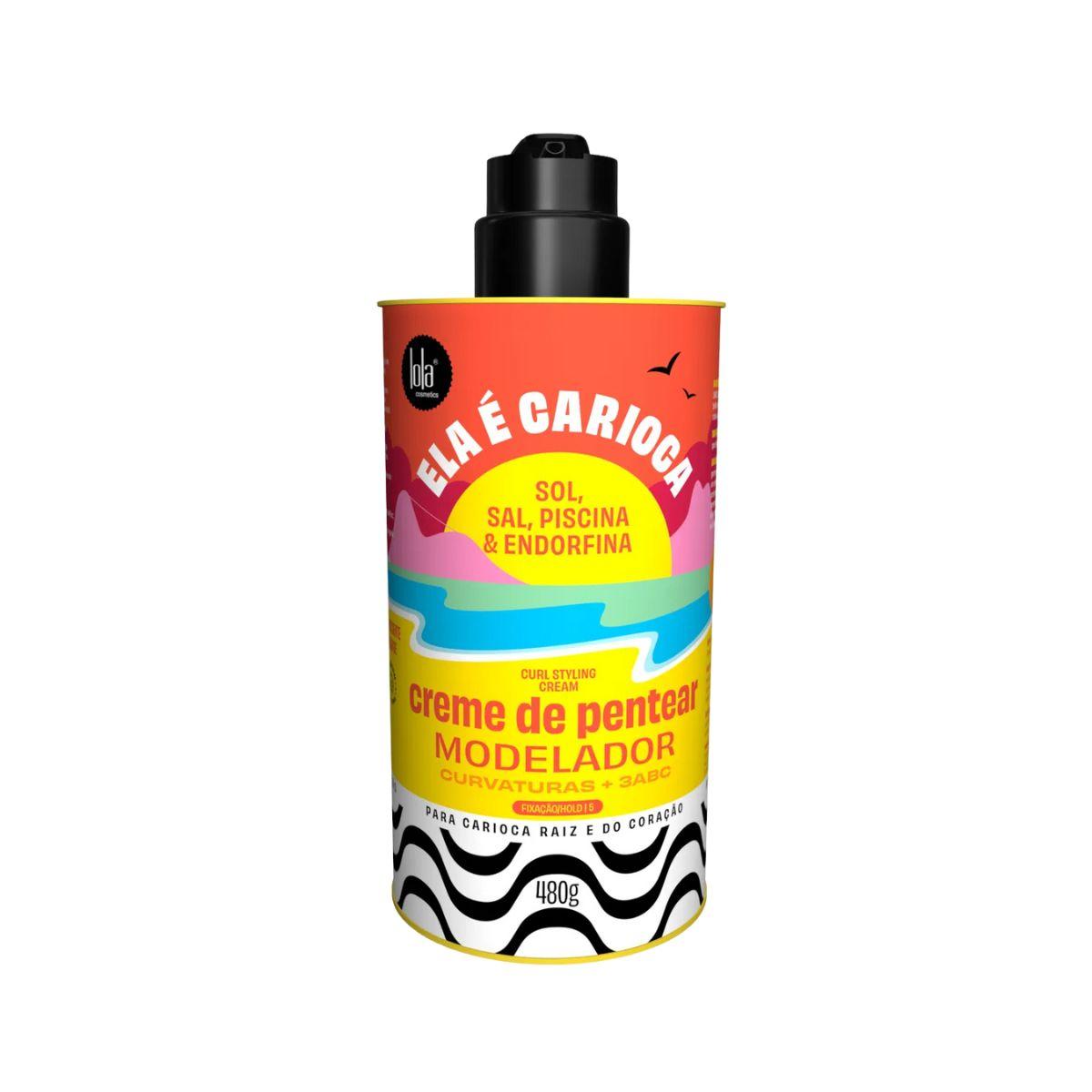 CREME DE PENTEAR 3ABC ELA É CARIOCA LOLA COSMETICS 480G