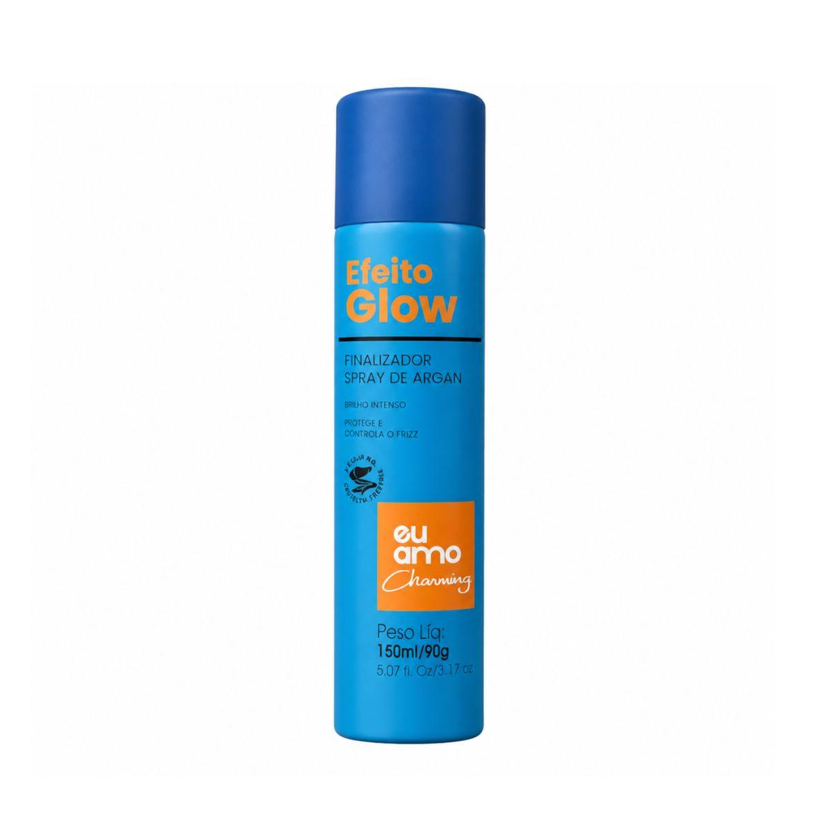 SPRAY DE BRILHO ARGAN EU AMO CHARMING CLESS 150ML