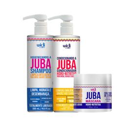 KIT WIDI CARE HIDRATANDO A JUBA ( 3 PRODUTOS )