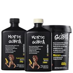 KIT LOLA COSMÉTICS MORTE SÚBITA MÁSCARA + CONDICIONADOR + SHAMPOO