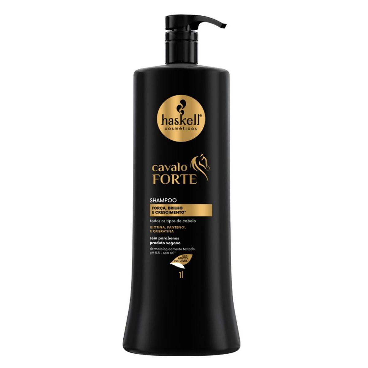 SHAMPOO CAVALO FORTE HASKELL 1L
