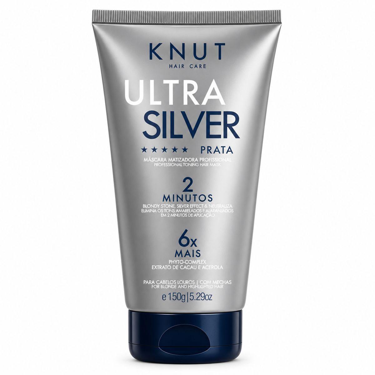 MÁSCARA ULTRA SILVER PRATA KNUT 150G