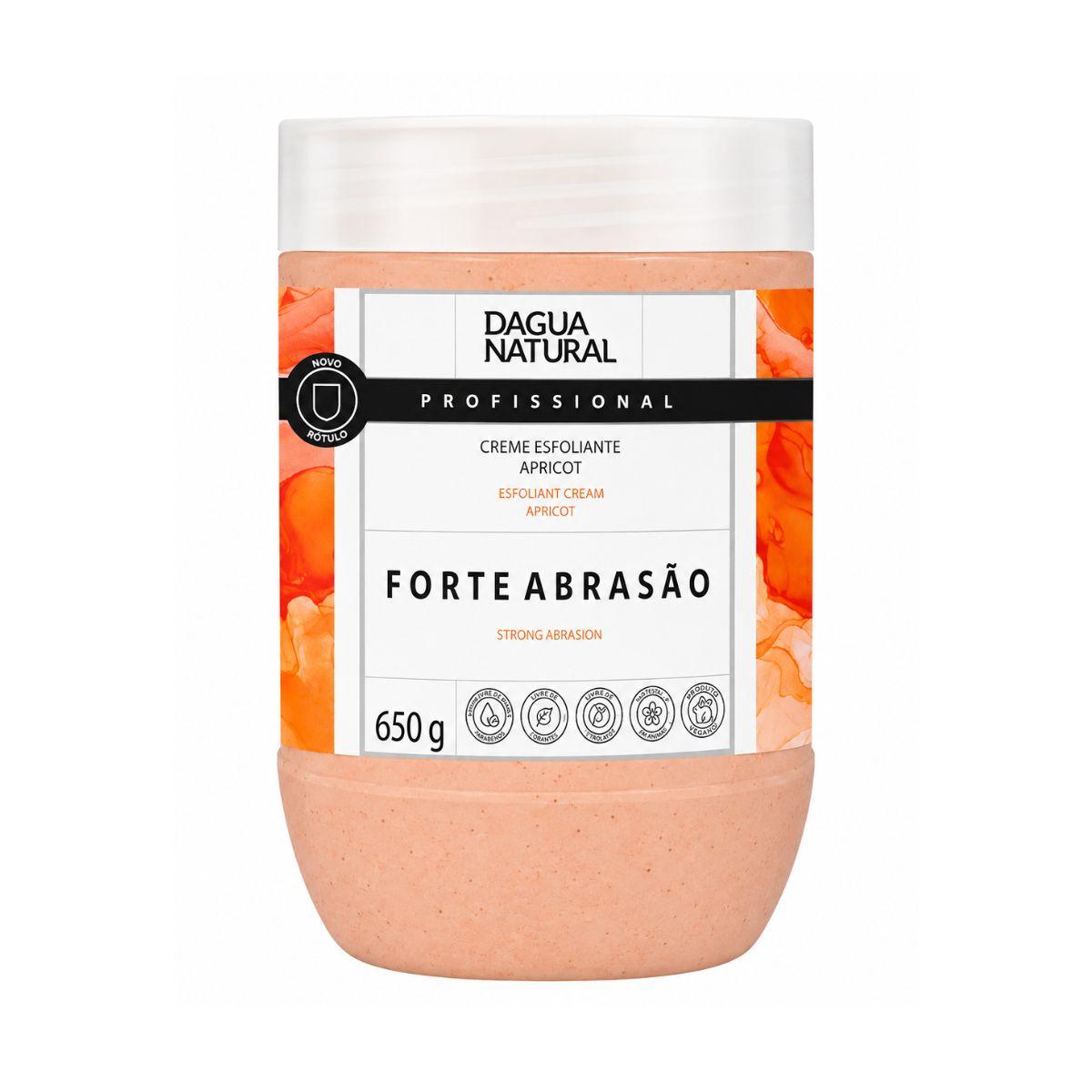CREME ESFOLIANTE APRICOT FORTE ABRASÃO DÁGUA NATURAL 650G