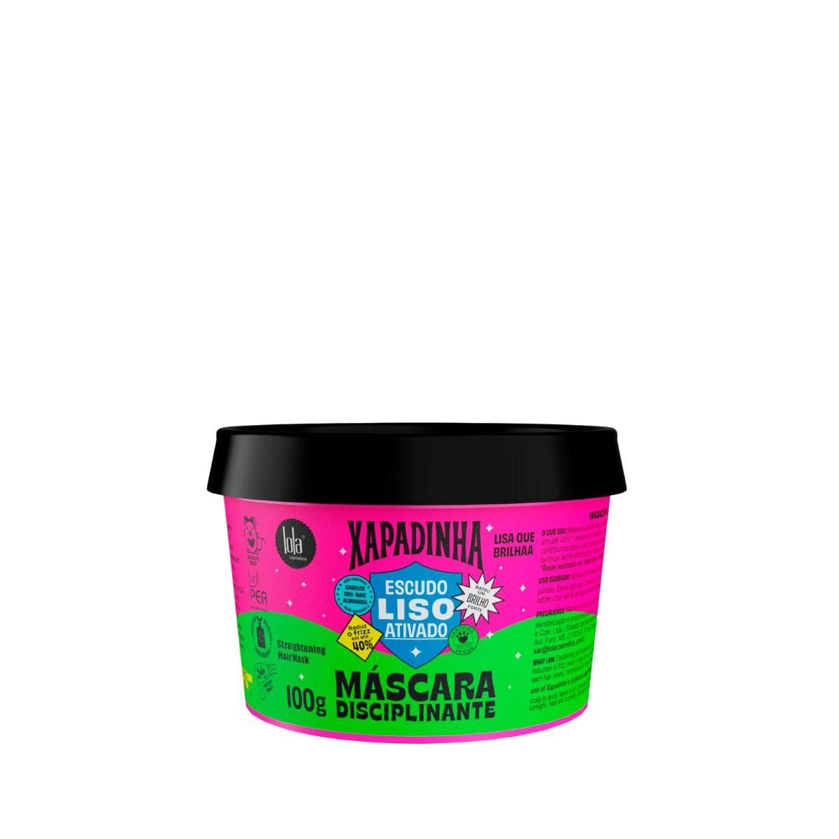 MÁSCARA XAPADINHA DISCIPLINANTE LOLA COSMETICS 100G