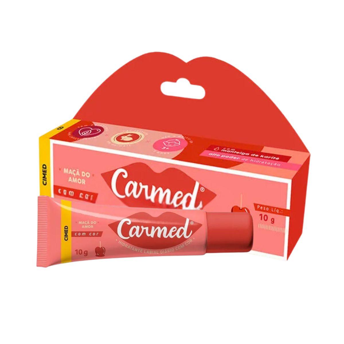 HIDRATANTE LABIAL CARMED MAÇÃ DO AMOR 10G