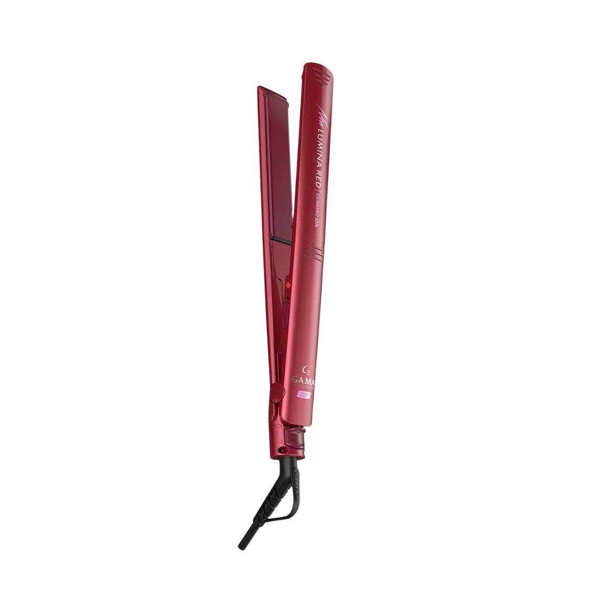 PRANCHA LUMINA TOURMALINE ION RED GAMA ITALY BIVOLT