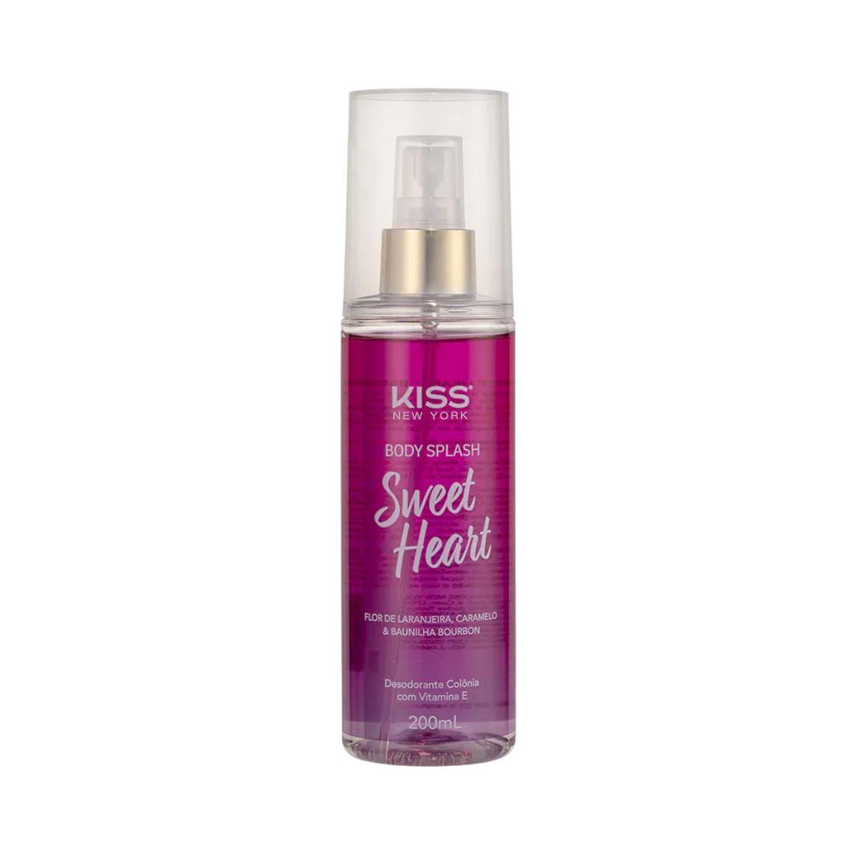 BODY SPLASH SWEET HEART - KISS NEW YORK