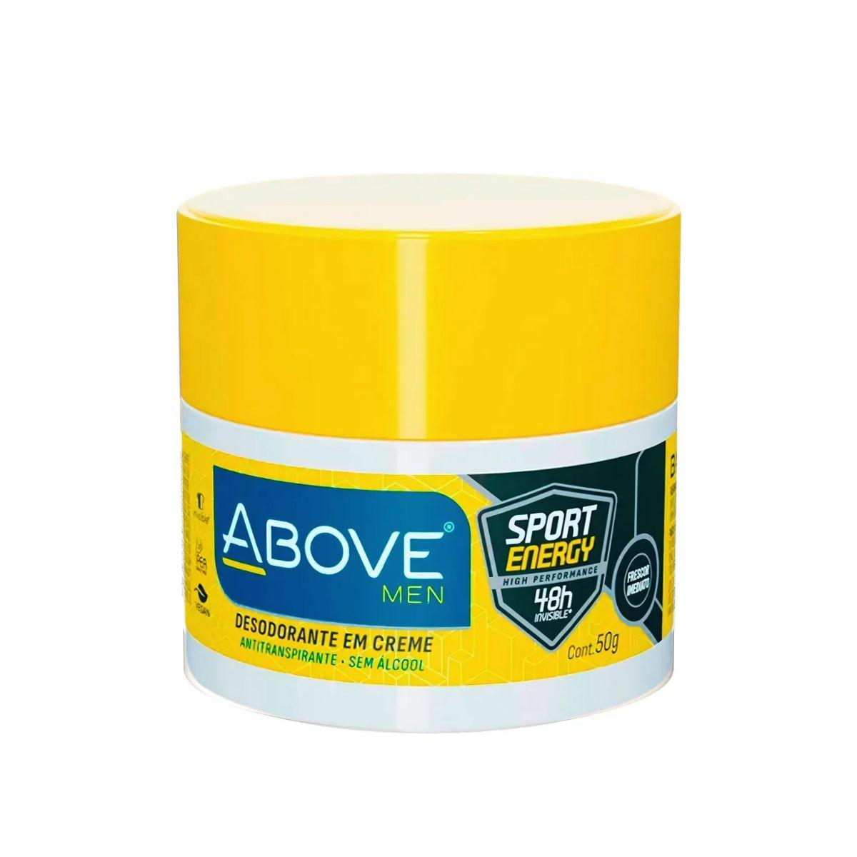 DESODORANTE CREME SPORT ENERGY ABOVE 50G