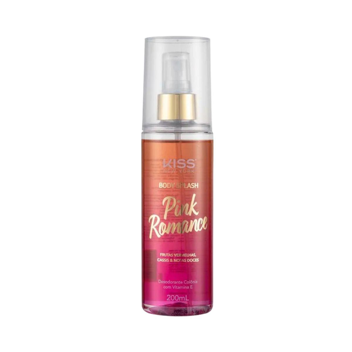 BODY SPLASH PINK ROMANCE - KISS NEW YORK 200ML