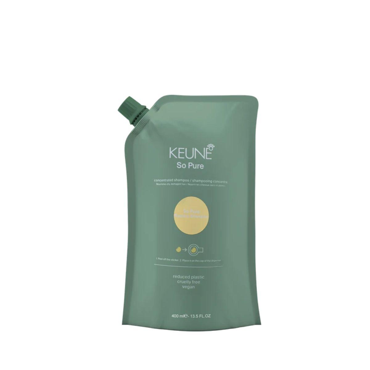 SHAMPOO SO PURE RESTORE REFILL KEUNE 400ML