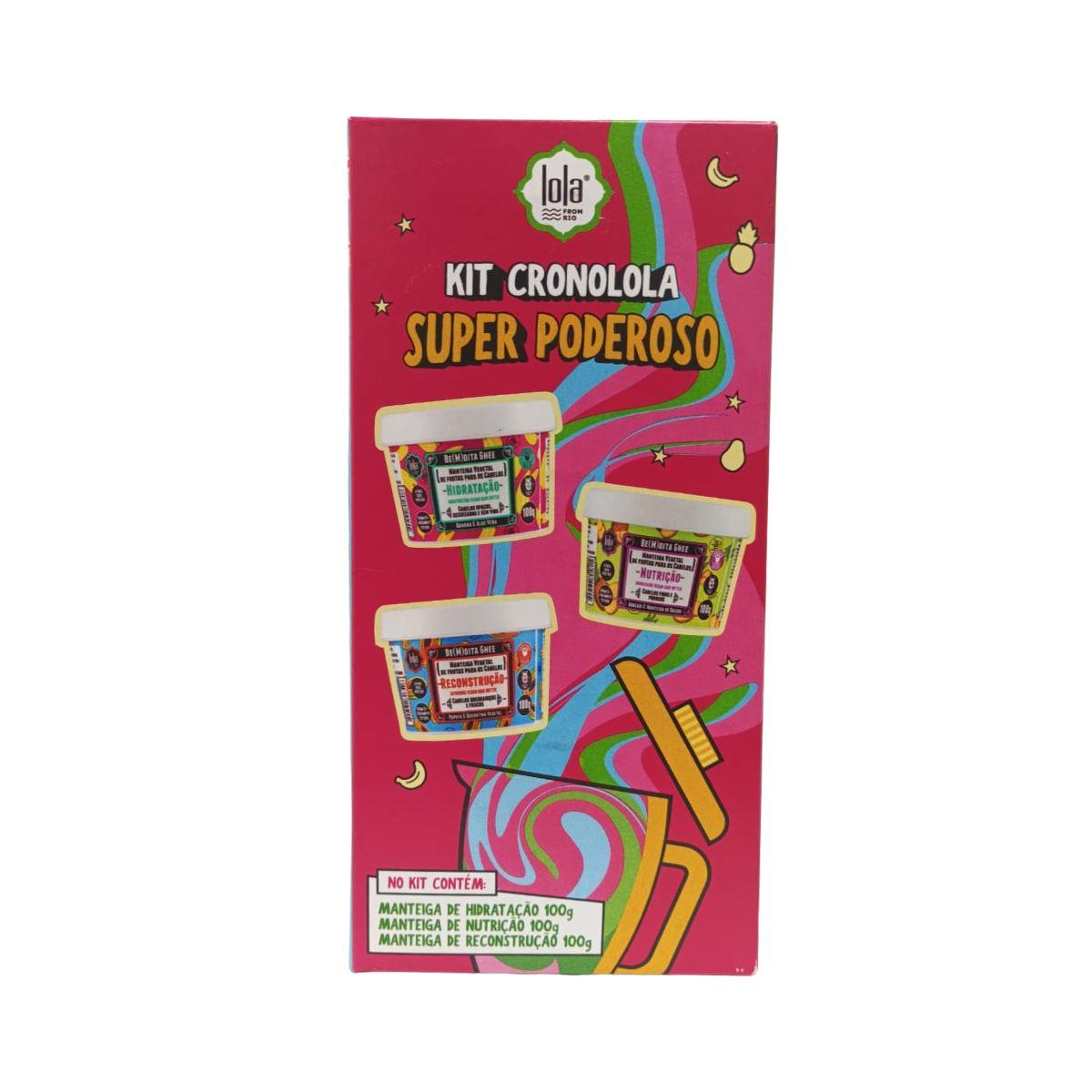 KIT FEIRA CRONOLOLA BANANA+ABACAXI+MAMÃO LOLA