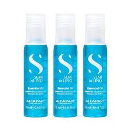 KIT ALFA PARF AMPOLA AZUL SEMI DI LINO SUBLIME ESSENTIAL OIL 03X13ML