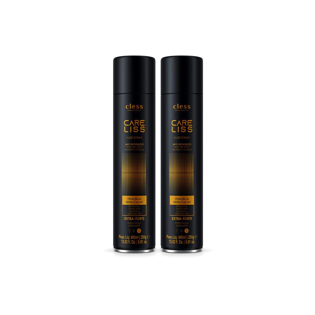 KIT C/2 SPRAY CARE LISS EXT FORTE 400ML