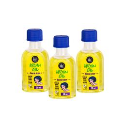 KIT LOLA COSMETICS  COM 3 OLEO ARGAN 50ML