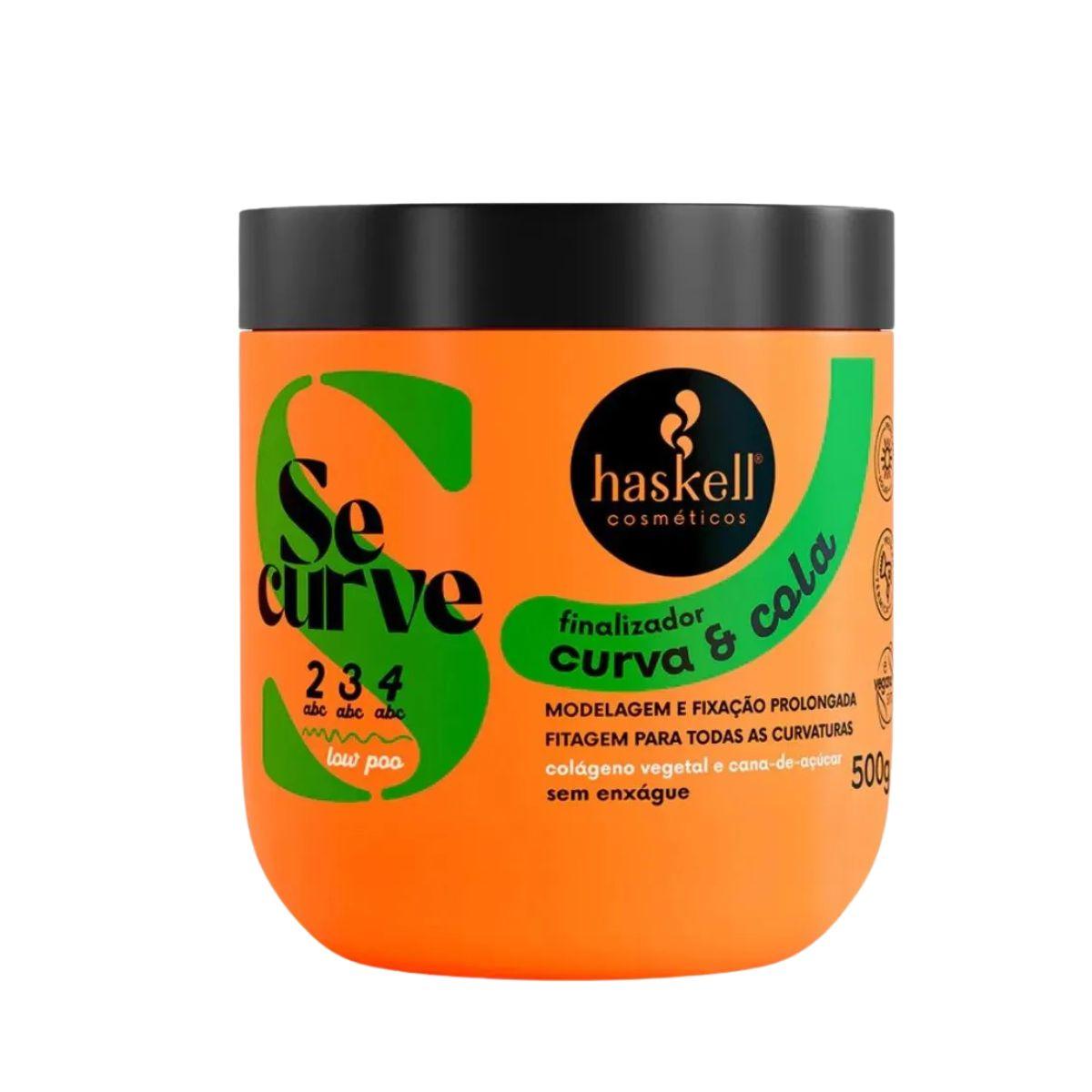 FINALIZADOR CURVA E COLA SE CURVE HASKELL 500G