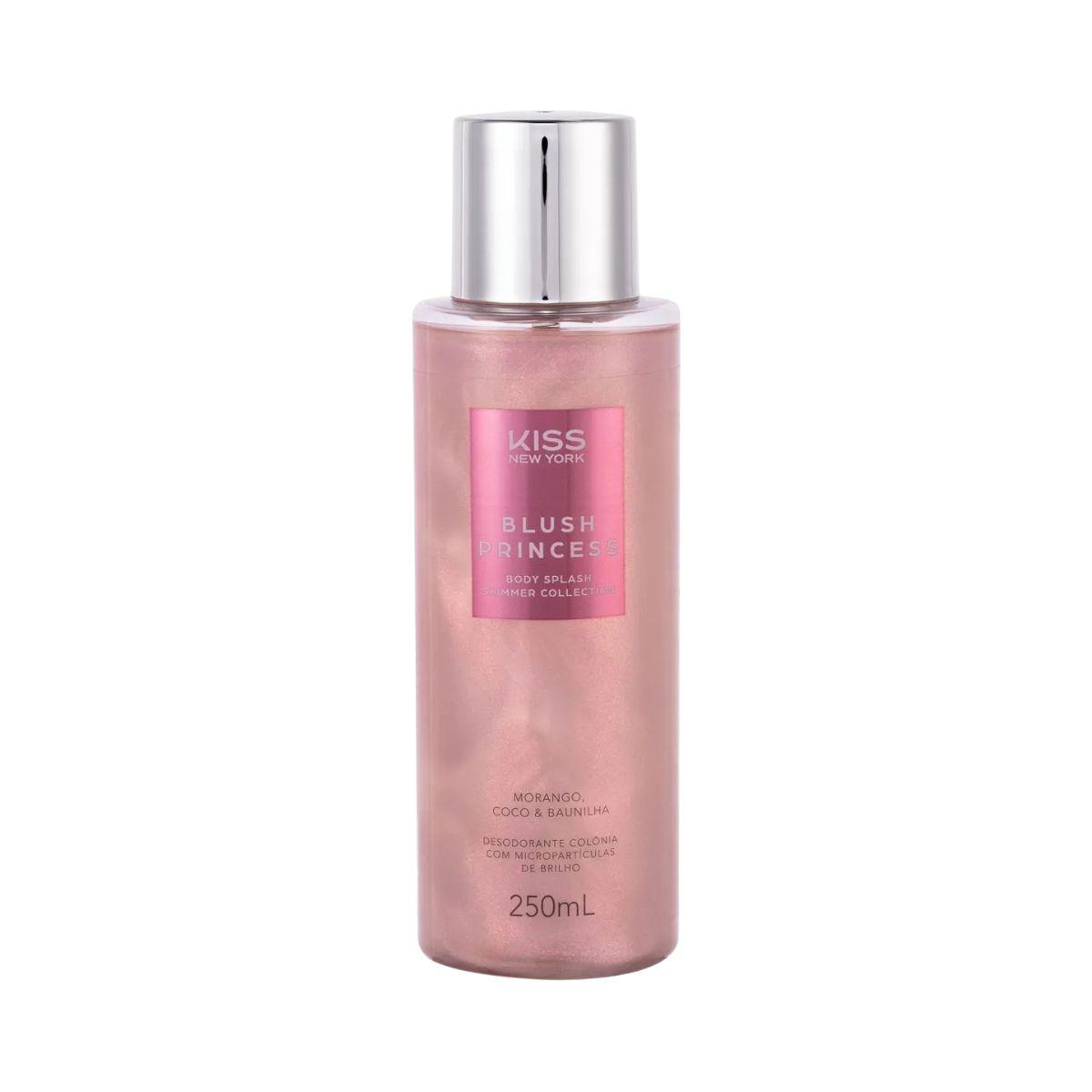 BODY SPLASH SHIMMER BLUSH PRINCESS KISS NEW YORK 250ML