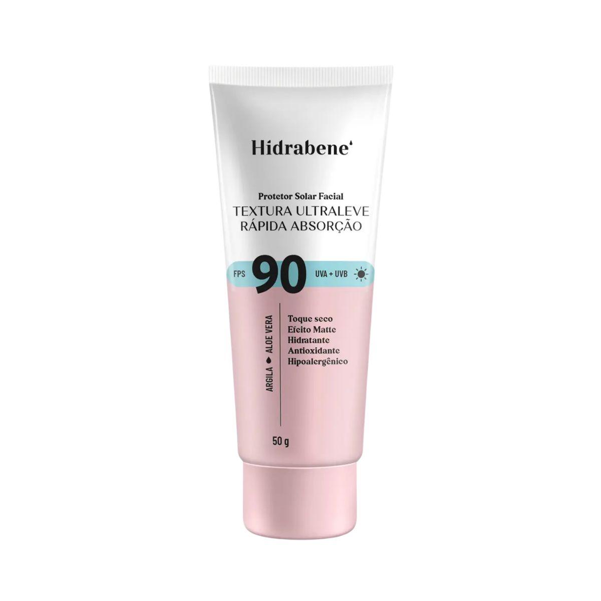 PROTETOR FACIAL HIDRABENE FPS90 50G