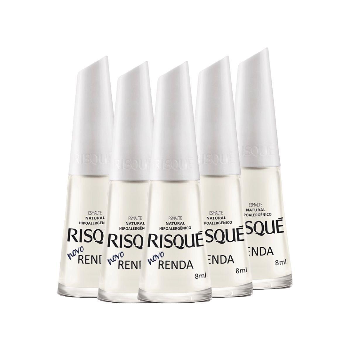 KIT ESMALTE RIQUE RENDA 5 UNIDADES