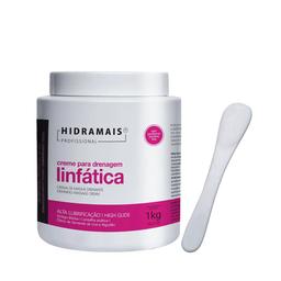 KIT HIDRAMAIS CREME PARA DRENAGEM LINFÁTICA ALTA LUBRIFICAÇÃO PROFISSIONAL 1KG +