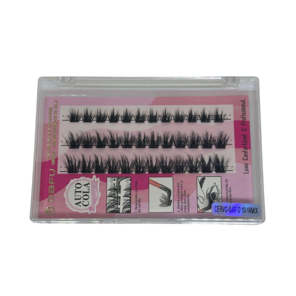 EXTENSAO CILIOS DAFU 0.07-D 10-14MIX DF107-FF32