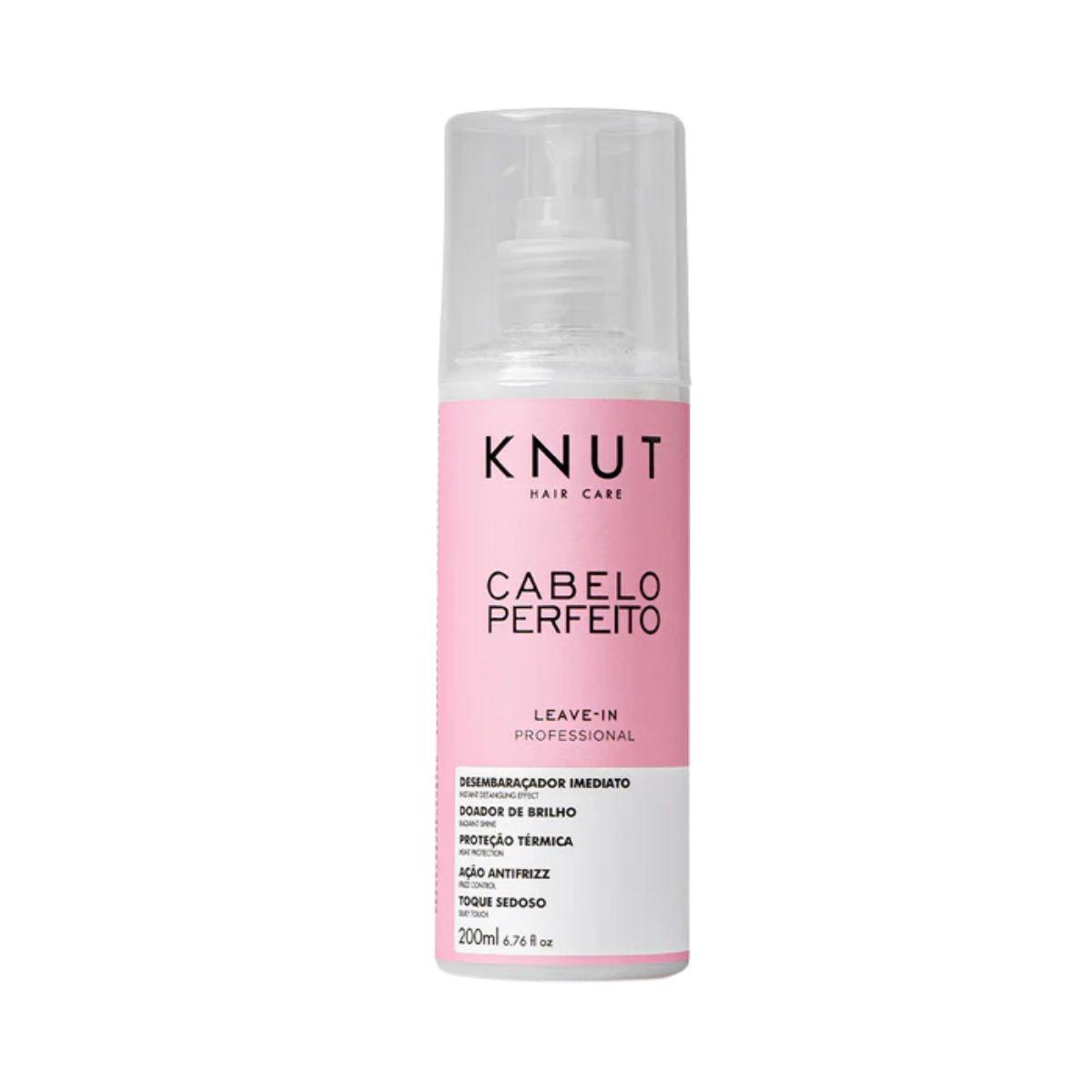 LEAVE-IN SPRAY CABELO PERFEITO KNUT 200ML