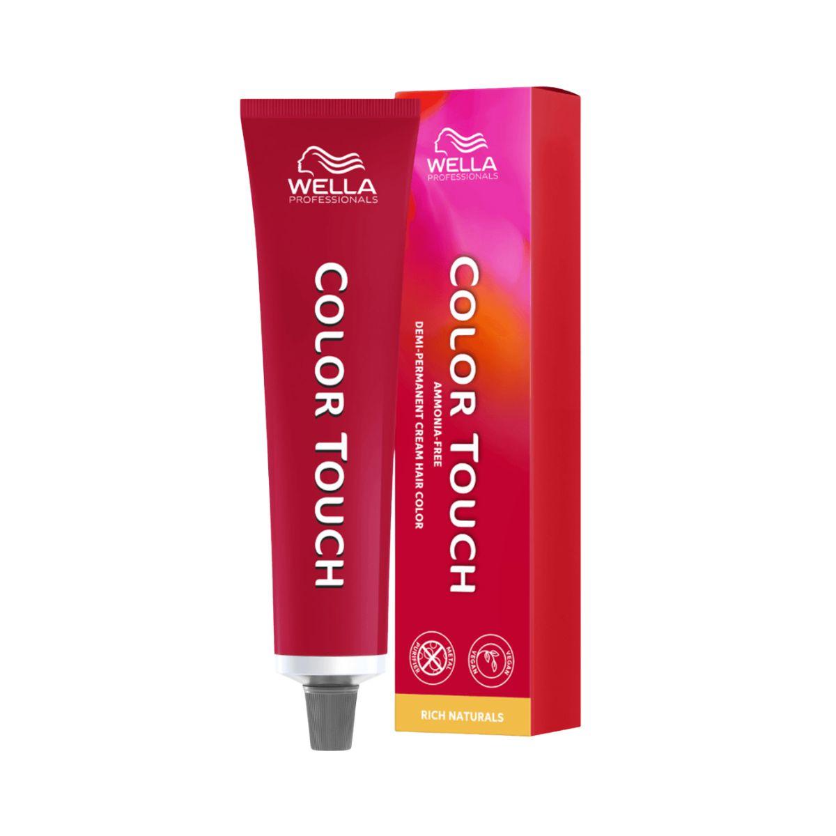 TONALIZANTE COLOR TOUCH 8.38 LOURO CLARO PÉROLA DOURADO WELLA PROFISSIONALS 60G