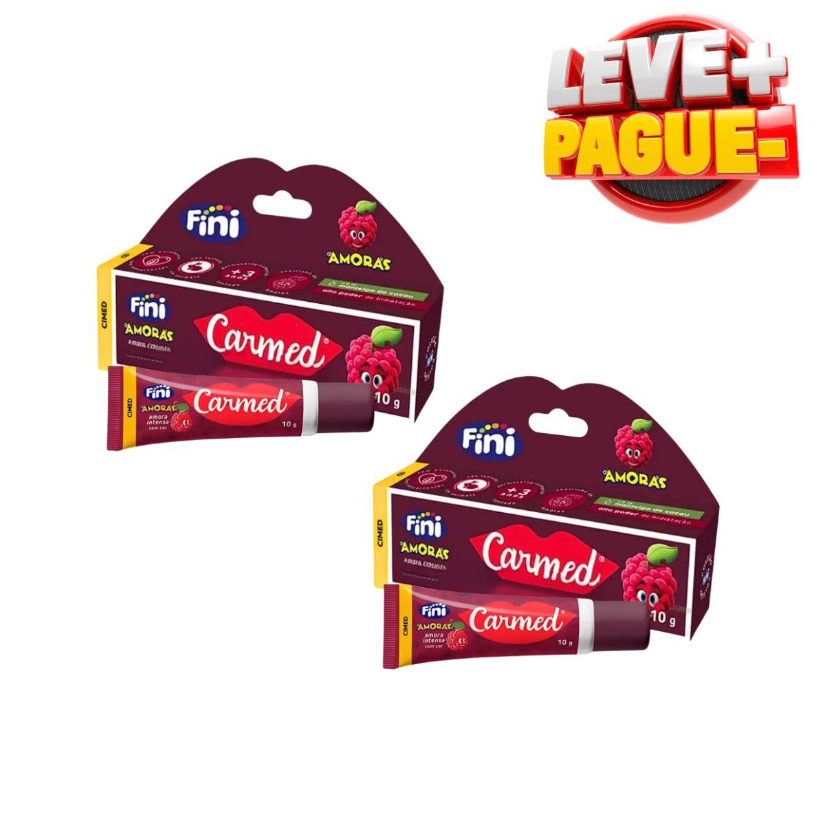 HIDRATANTES LABIAIS CARMED LEVE + PAGUE - AMORA INTENSA 10G