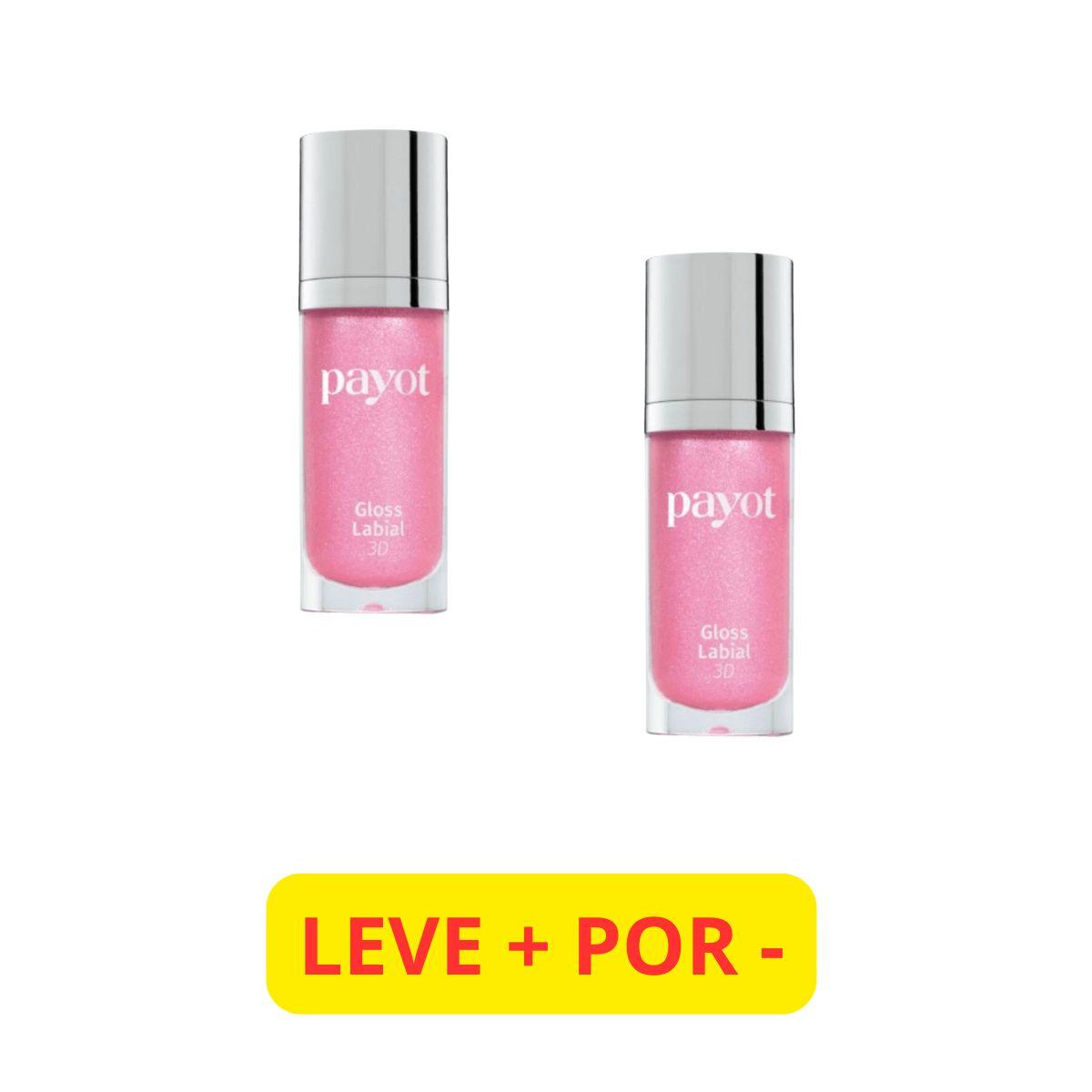 KIT PAYOT LEVE + PAGUE - GLOSS LABIAL 3D ALGODÃO DOCE