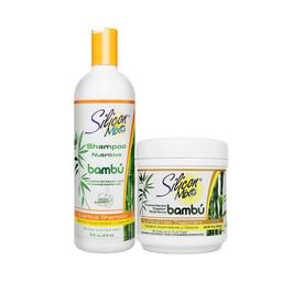 KIT SILICON MIX SHAMPOO BAMBU 473ML + MÁSCARA BAMBU 450G