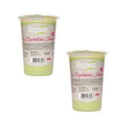 KIT REPOS 2 CERAS DEPILATÓRIAS EM POTE INTENSE 400G