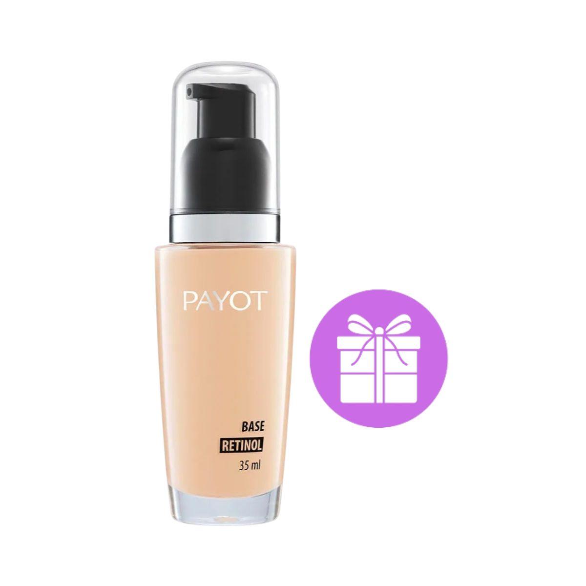 KIT PAYOT BASE FACIAL RETINOL COR 20 + ACESSÓRIO SORTIDO