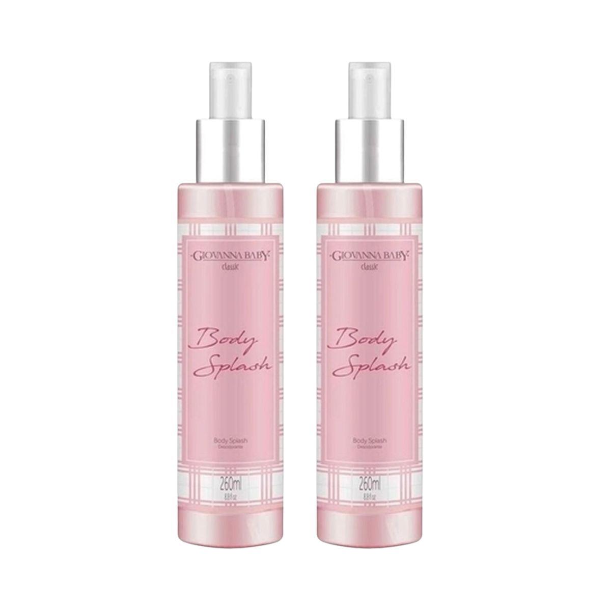 KIT GIOVANNA BABY BODY SPLASH CLASSIC 260ML