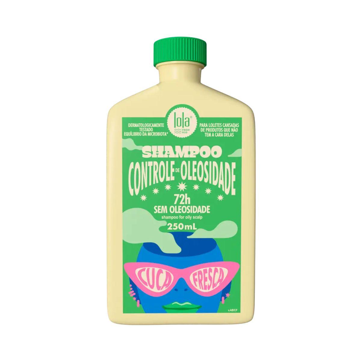 SHAMPOO CONTROLE DE OLEOSIDADE CUCA FRESCA LOLA COSMETICS 250ML
