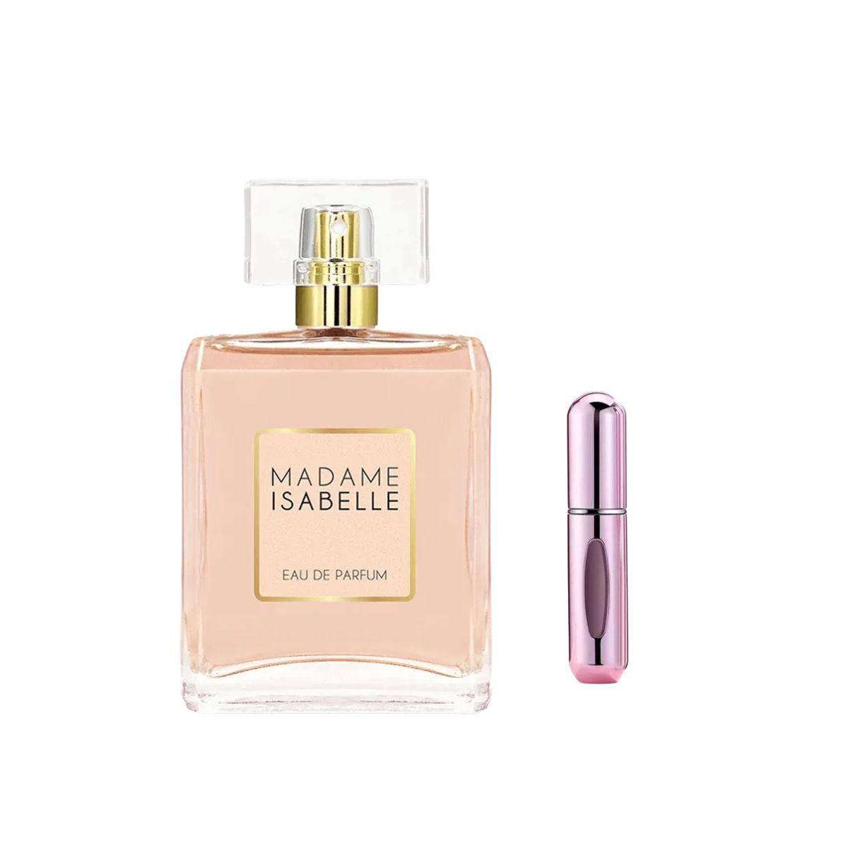 PERFUME MADAME ISABELLE LA RIVE EDP 90ML COM PORTA PERFUME 5ML