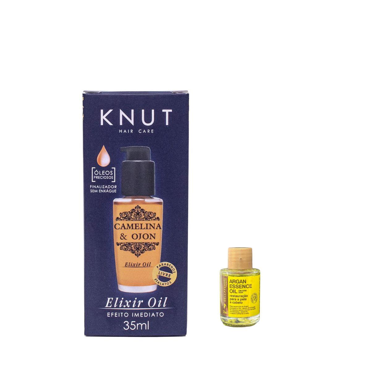 KIT KNUT ELIXIR CAMELINA E OJON 35ML COM ÓLEO 7ML