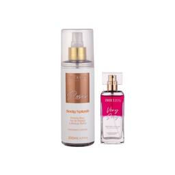KIT BODY SPLASH ROSES BARBOURS 200ML COM PERFUME CAPILAR VERY SEXY BARBOURS 50ML