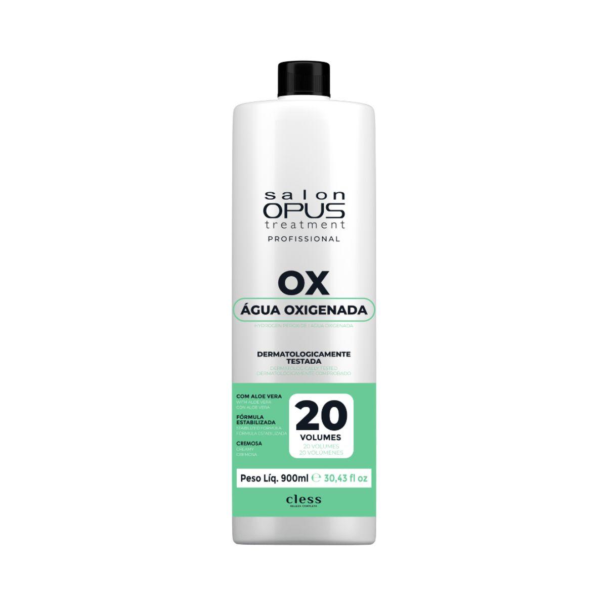ÁGUA OXIGENADA 20 VOLUMES SALON OPUS 900ML