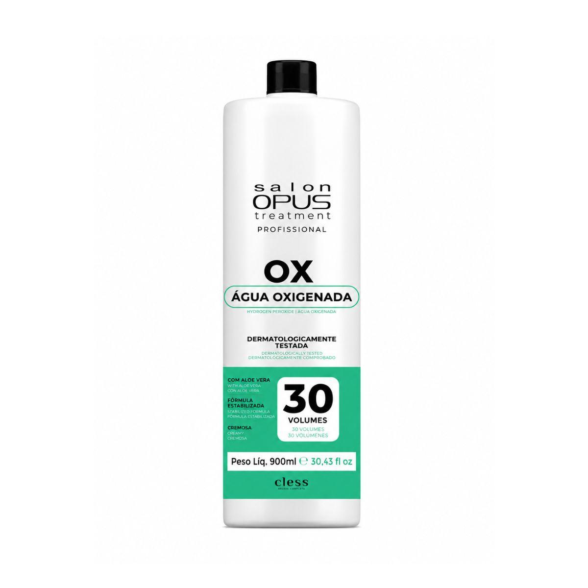 ÁGUA OXIGENADA 30 VOLUMES SALON OPUS 900ML
