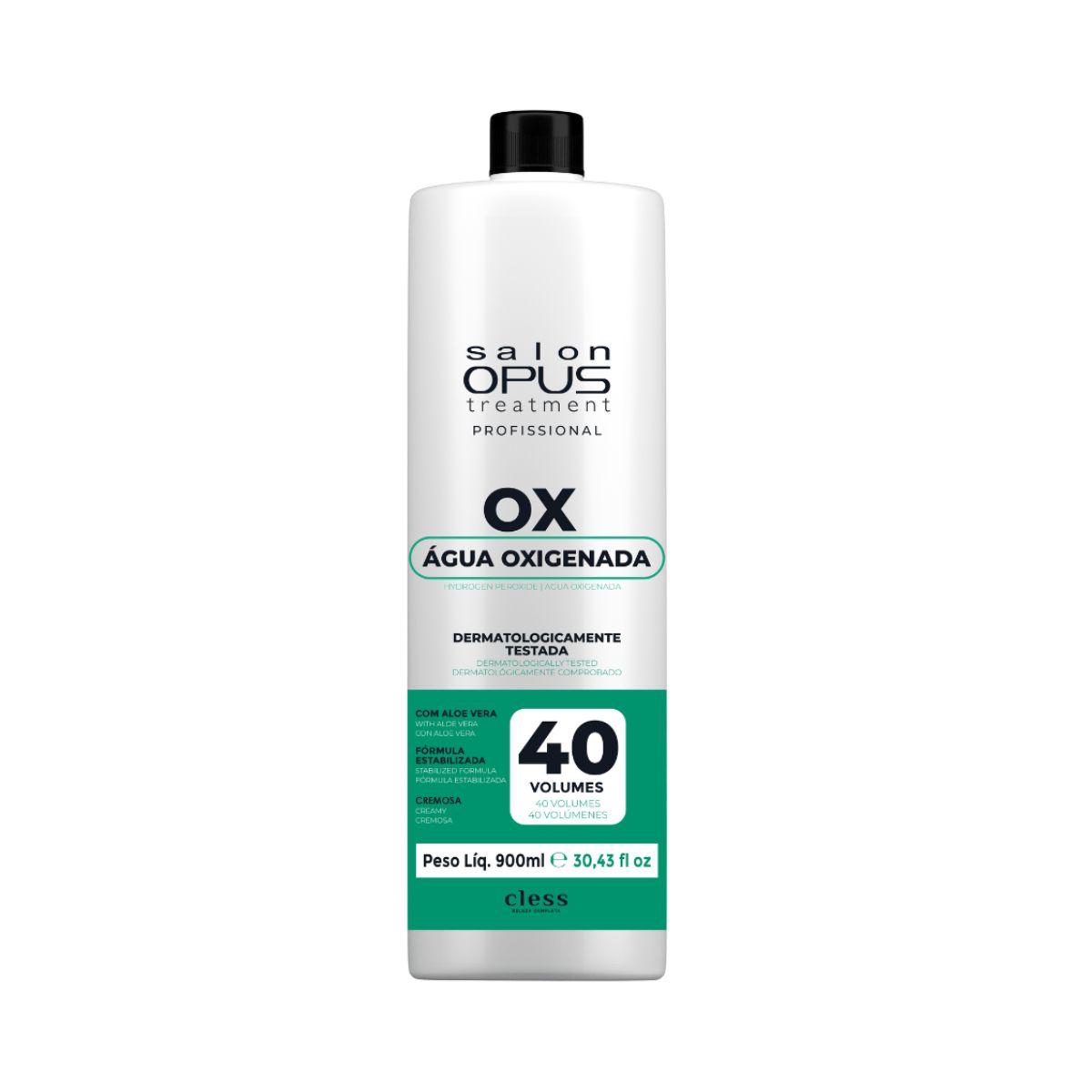 ÁGUA OXIGENADA 40 VOLUMES SALON OPUS 900ML