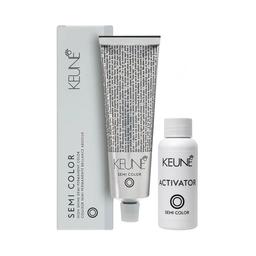 KIT KEUNE SEMI COLOR COLORAÇÃO 6 LOURO ESCURO + ACTIVADOR